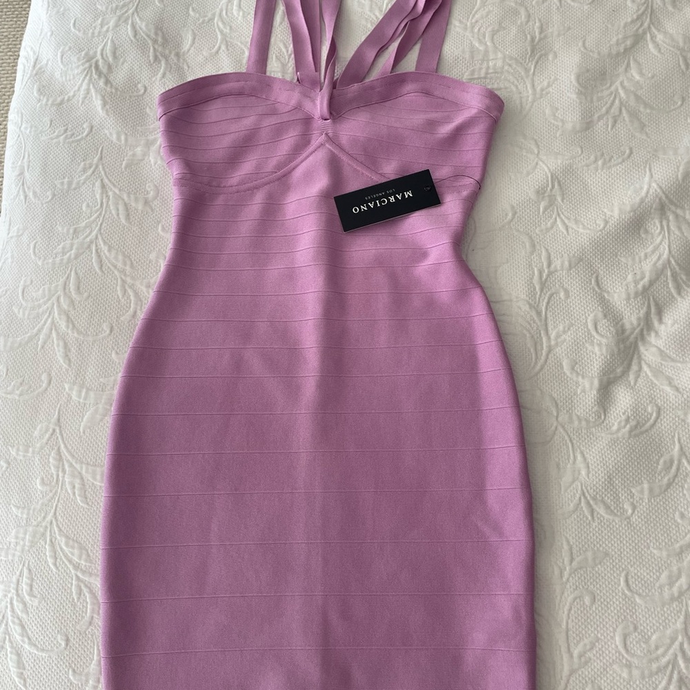 Pink Marciano body con dress